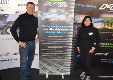 Bas van der Elst and Nicolle Peetom of DL Plastics / Hendic 